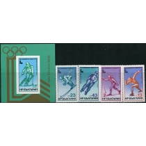 Северная Корея. Зимние Олимпийские игры в Лейк-Плэсиде 1980.