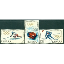 Испания. Зимние Олимпийские игры в Гренобле 1968.