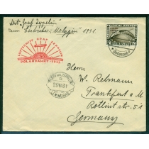 Германия. Авиа письмо из Фридрихсхафена 24.07.1931.