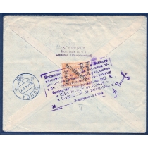 USSR. 1929. Registered letter sent from Moscow on September 26, 1929.
