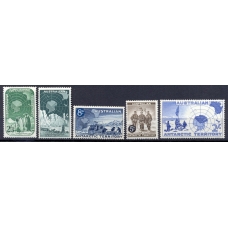 Australian Antarctic Territory. SG 1-5**.