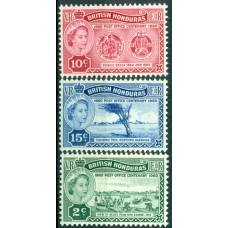 Британский Гондурас. SG 191-93**.
