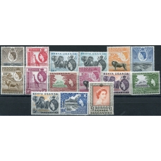 Кения,Уганда и Танганика. SG 167-80**.