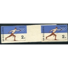 Болгария. Зимние Олимпийские игры в Скво-Велли 1960.