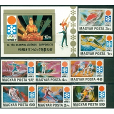 Венгрия. Зимние Олимпийские игры в Саппоро 1972.