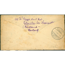 Россия. 1889. Простое письмо из Газенпот 19.03.1899.