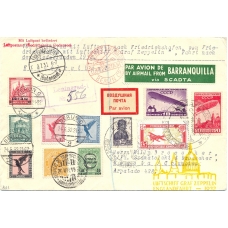 USSR. 1932. Flight LZ 127 to England.