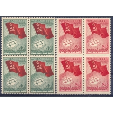 СССР. 1938. СК N 483-86**. Кварт блоки.