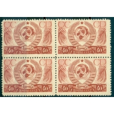 СССР. 1937. СК 481**. Кварт блок.