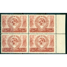 СССР. 1937. СК 481**. Кварт блок.