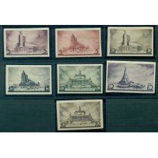 USSR. 1937. SC N 460-67 Ра*. Imperforated.