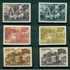 USSR. 1947. SC N 1111-1121. 18 proofs of stamps.