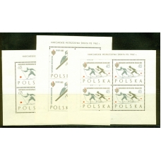 Mi 1294. Poland. Winter sports. 1962
