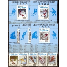 Mi 1508. Togo. Winter Olympic Games 1980