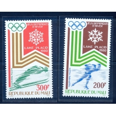Mi 749. Mali. Winter Olympic Games in Lake Placid 1980