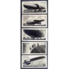 USSR. 1934. SC 376-80. Photo proofs.