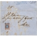Russia. 1859. SC 5 with blue dotted stamp "240" Polangen.
