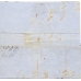 Russia. 1859. SC 5 with blue dotted stamp "240" Polangen.