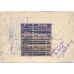 USSR. 1924. FEC. РЕ 1 and РЕ 5 on registered letter sent from Moscow.