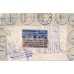 USSR. 1924. FEC. РЕ 1 type 4 and РЕ 3 type 1 i on registered letter sent from Rostov-on-Don on December 24, 1924. 