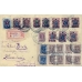 RSFSR. FEC. 1923. 500 roubles on registered letter sent from Moscow to Germany on June 06, 1923.