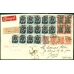 RSFSR. 1923. Registered letter sent from Moscow on March 23, 1923. Franked with "star" 5 roubles.