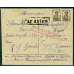 USSR. Registered letter sent from Orlovo on August 22, 1933.