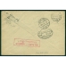 USSR. Registered letter sent from Irkutsk on January 19, 1933.