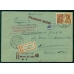 USSR. Registered airmail letter sent from Moscow on February 21, 1933.