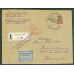 СССР. Заказное авиа письмо из Ленинграда 04.10.1933.