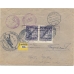 USSR. 1930.  Registered air letter sent from Leningrad to USA on June 16, 1930.