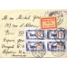 USSR. 1927. Air mail letter sent from Leningrad on September 22, 1927.