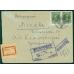 USSR. Registered letter sent from Sverdlovsk on July 19, 1928.