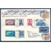 USSR. Registered air letter sent from Leningrad on February 2, 1931.