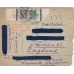 USSR. FEC. 1926. 50 kopecks, type 2 on registered letter sent from Moscow on March 19, 1926.
