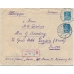 USSR. FEC. 1926. 50 kopecks, type 2 on registered letter sent from Moscow on August 26, 1926.