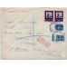 USSR. FEC. 1928. 5 kopecks type 2 on registered letter sent from Moscow to Ireland on June 13, 1928.