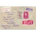 USSR. 1937. Registered letter sent from Moscow to Austria on October 11, 1937.