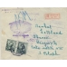 USSR. 1930. Registered letter sent from Moscow to Lithuania on February 07, 1930.
