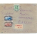 USSR. 1929. Registered letter sent from Moscow to Denmark on May 13, 1929.