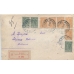 USSR. 1930. Registered letter sent from Moscow to Estonia on December 01, 1930.