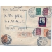 USSR. 1924. Registered letter sent from Moscow to UK on April 23, 1925.