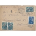 USSR. 1931. Registered letter sent from Leningrad to Switzerland on March 19, 1931.