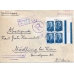 USSR. 1931. FEC. Corner block of four stamps SC 244 on registered letter sent from Moscow on May 11, 1931.