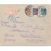 USSR. 1926. FEC. РЕ 6 type 1b (set aside "5") on registered letter sent from Moscow on May 13, 1926.